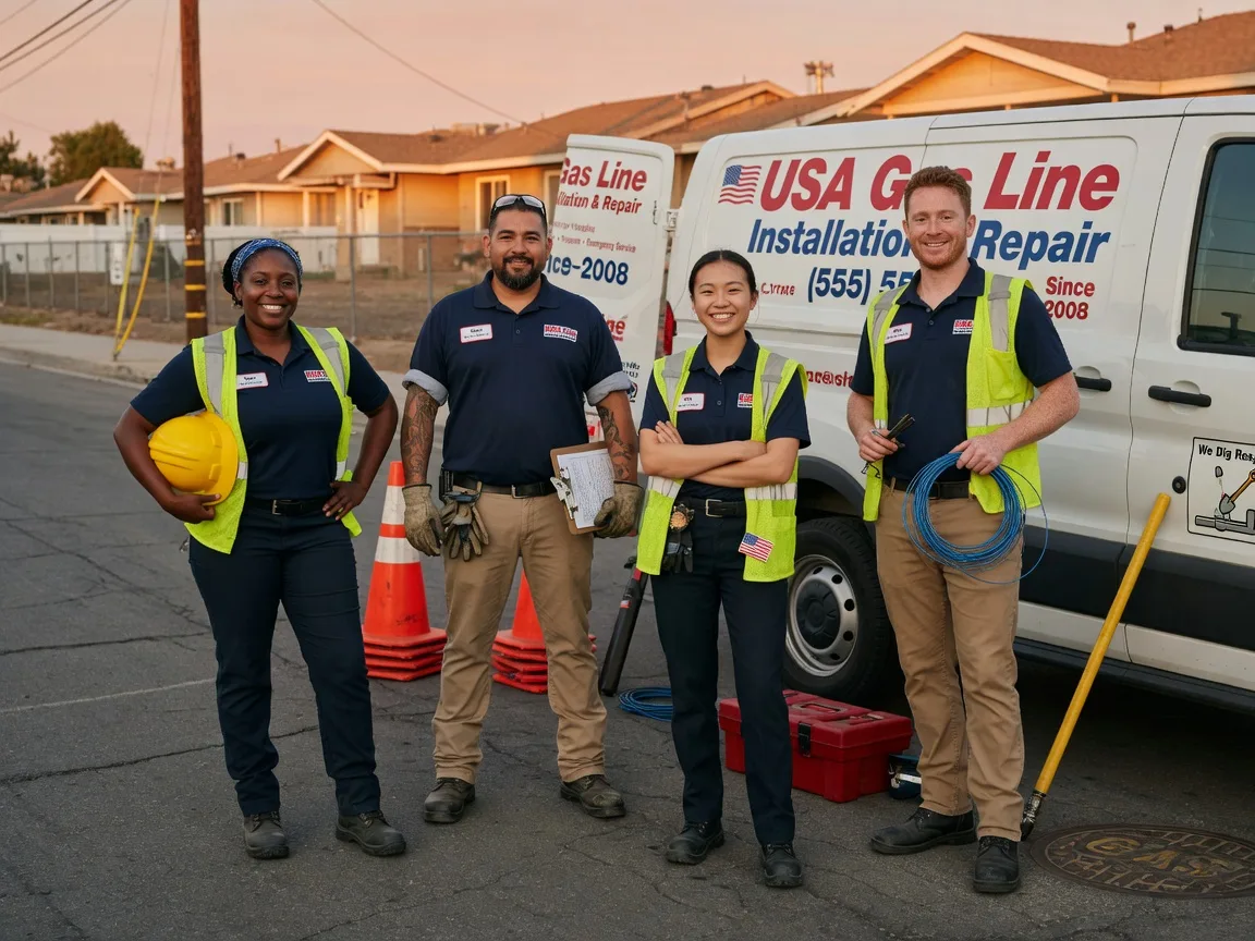 Gas Line Installation company in Ector, TX